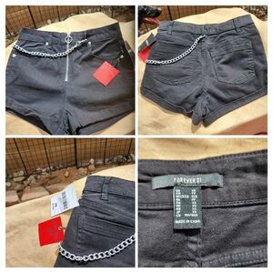 Forever 21 Black Shorts Size XS